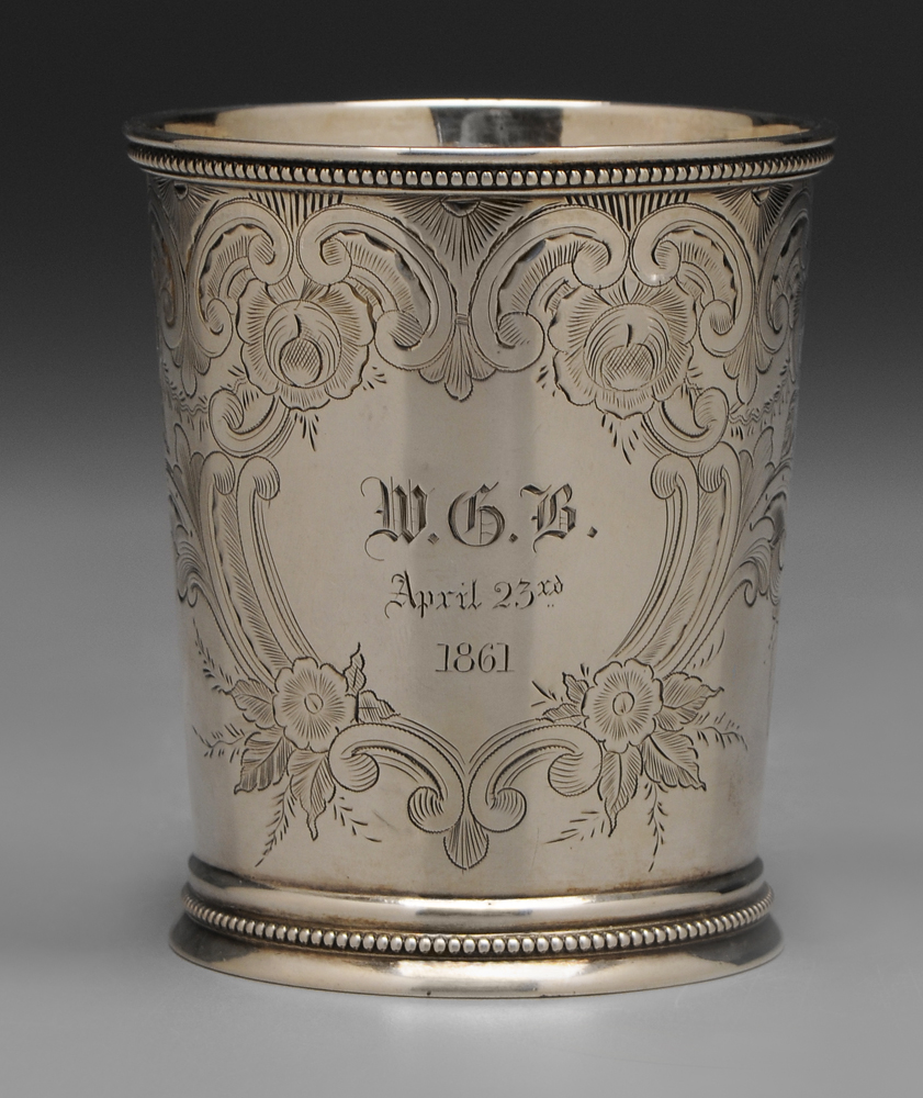 Carrington Coin Silver Julep Cup