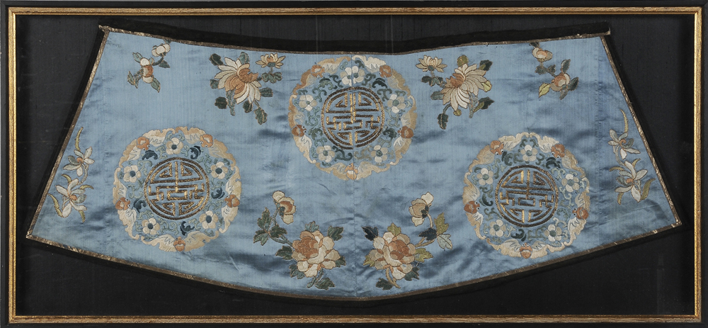 Chinese Embroidered Panel early