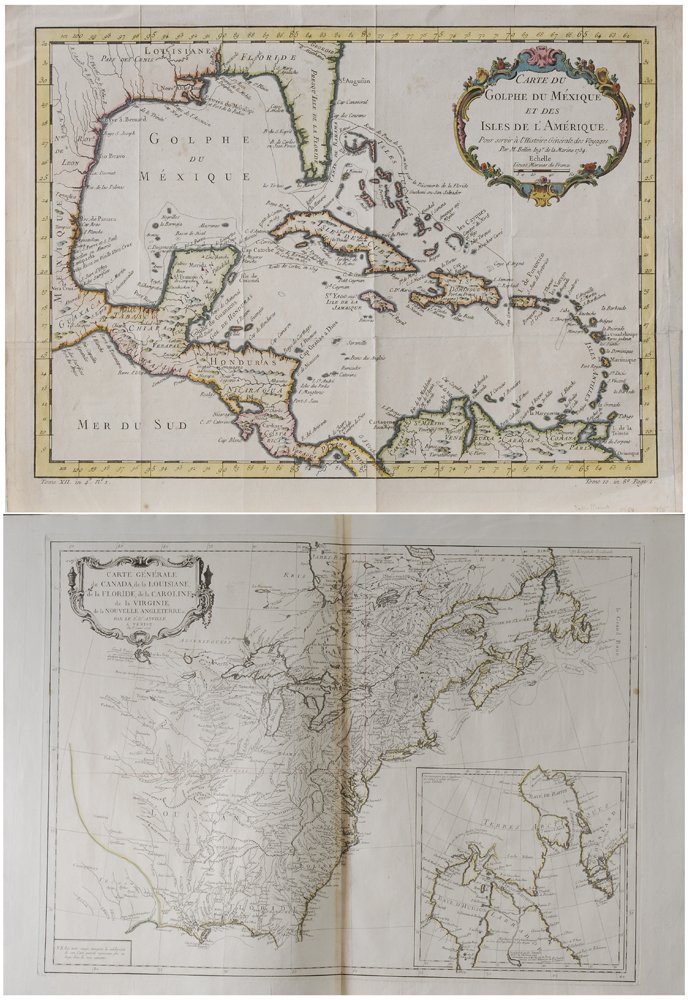 Two French Maps of the Americas 113bf2