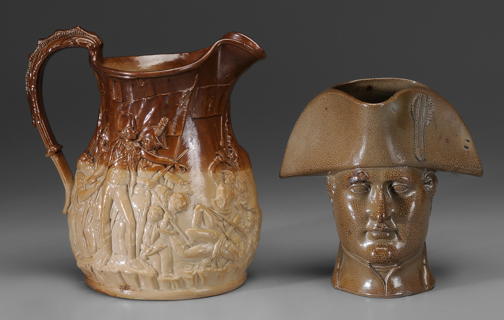 Two Pitchers Military Motifs British  113c13