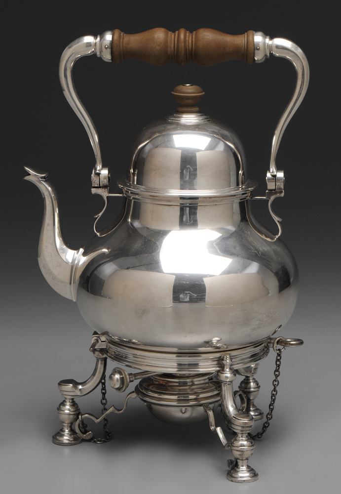 Tiffany English Silver Hot Water Kettle