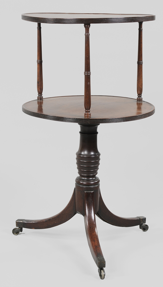 Regency Mahogany Two-Tiered Server