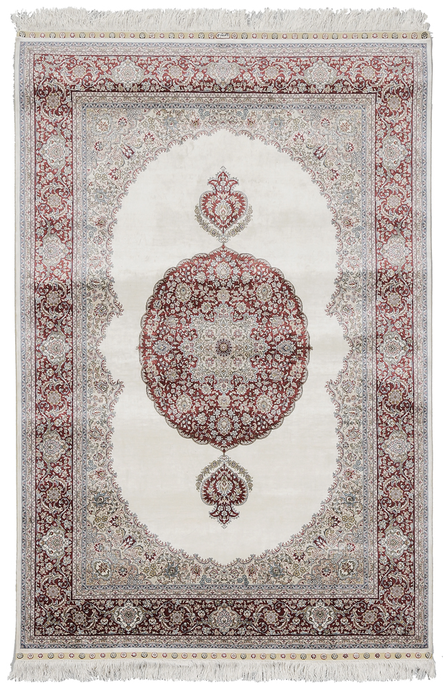 Silk Rug Persian modern silk 113c54