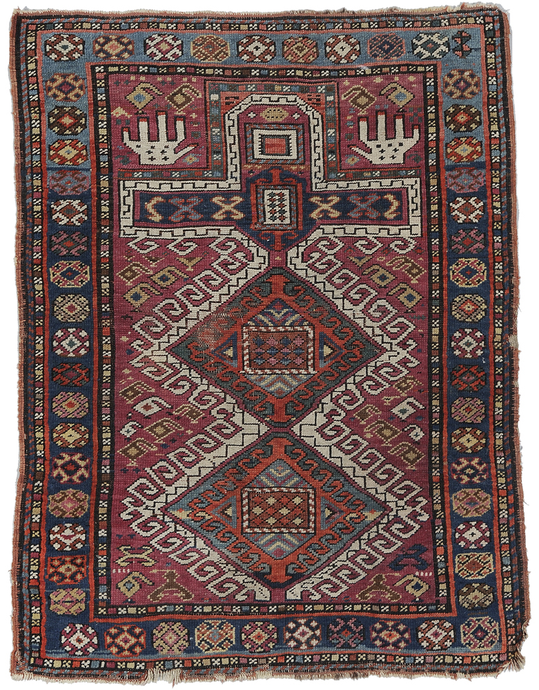 Caucasian Prayer Rug early 20th