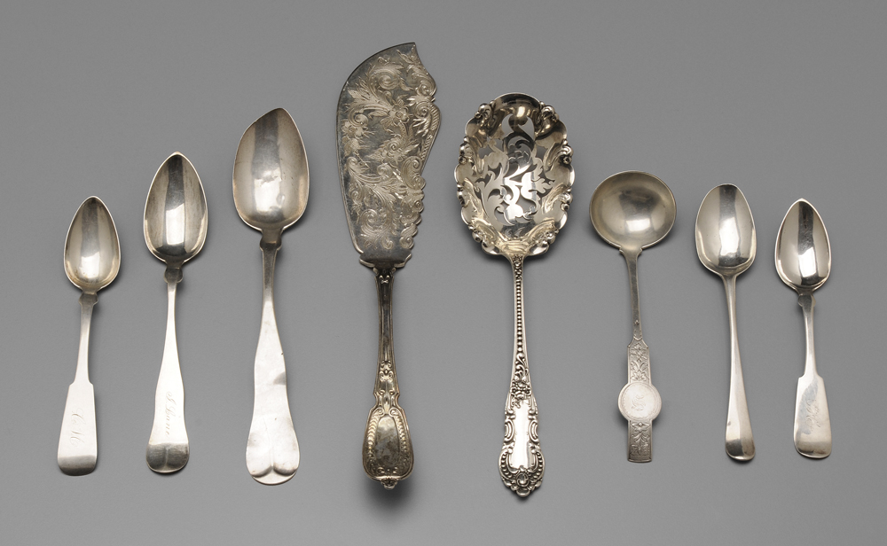 Group of Silver Flatware 14 pieces