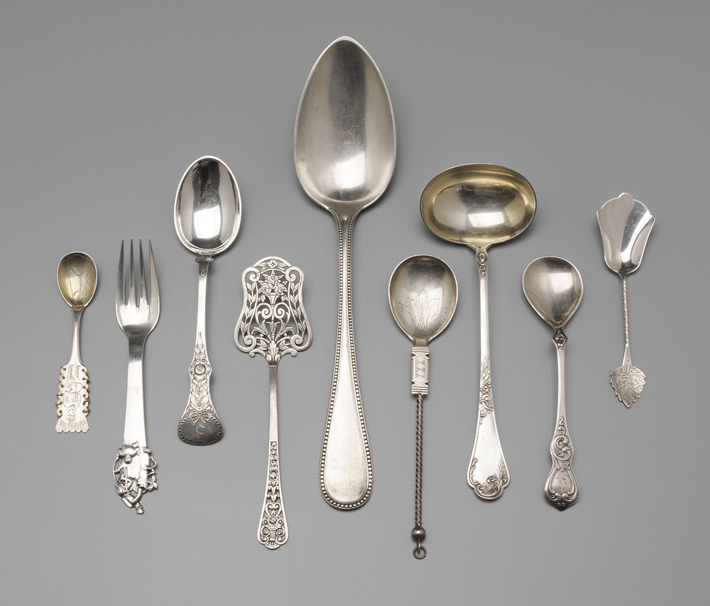 Assorted Continental Silver Flatware 113cc3