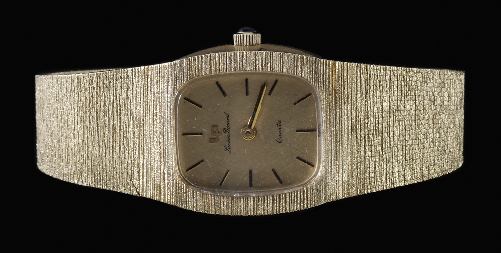 Lucien Piccard Lady's Gold Wristwatch