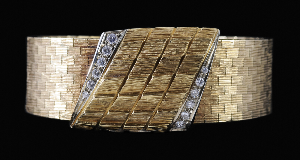 Nivada Gold and Diamond Wristwatch 113ccf