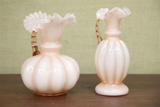 TWO FENTON ART GLASS VASES Both 111c0d