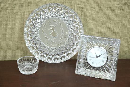 THREE PIECES WATERFORD CRYSTAL  111c35