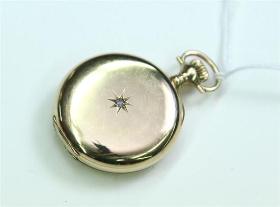 LADIES POCKET WATCH. Waltham ladies