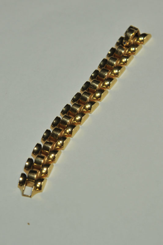 14K GOLD BRACELET Linked bracelet 114f01