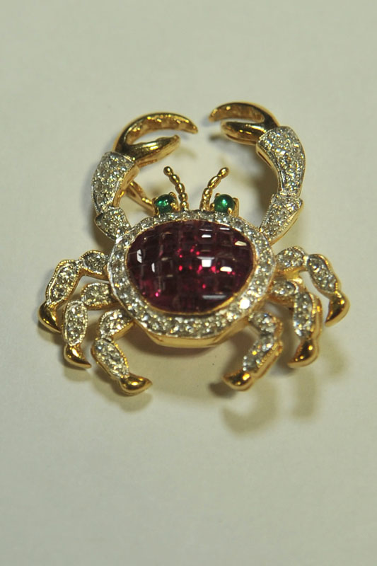 DIAMOND BROOCH In the form of 114f04