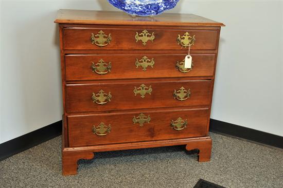 CHEST OF DRAWERS. Cherry  Chippendale