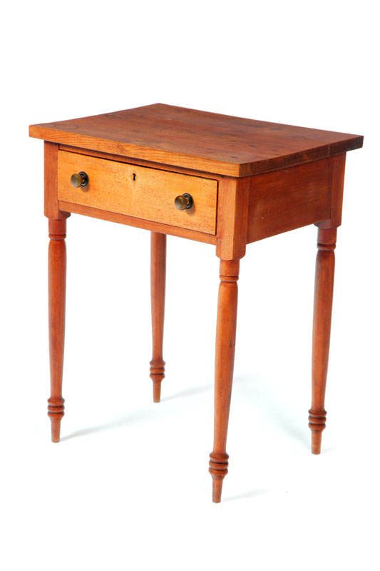 ONE-DRAWER STAND.  Midwestern  1815-1835