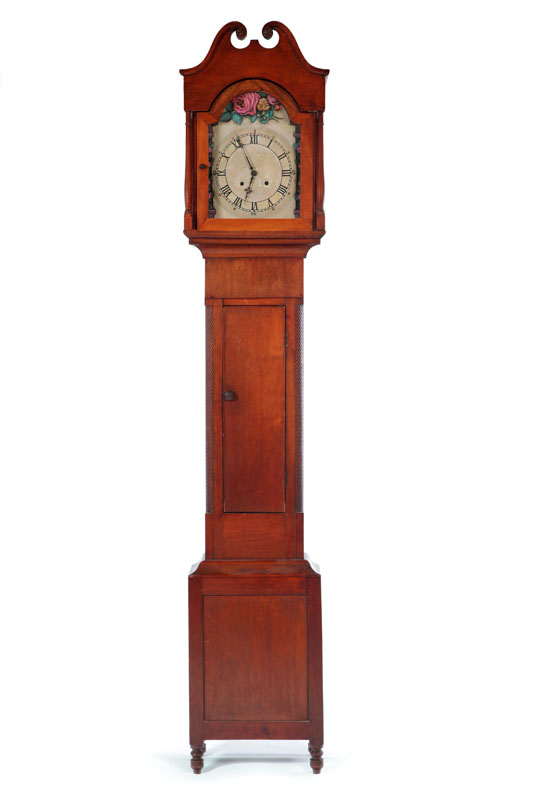 TALL CASE CLOCK Probably Ohio 115059