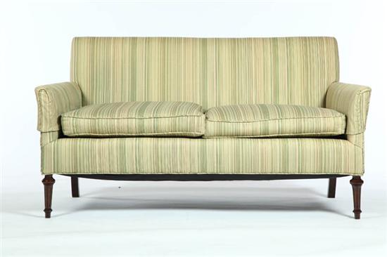 FEDERAL STYLE SETTEE.  American