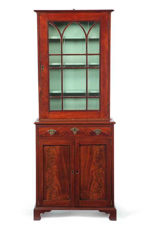 CHIPPENDALE STYLE CHILD SIZE CUPBOARD  1150c7