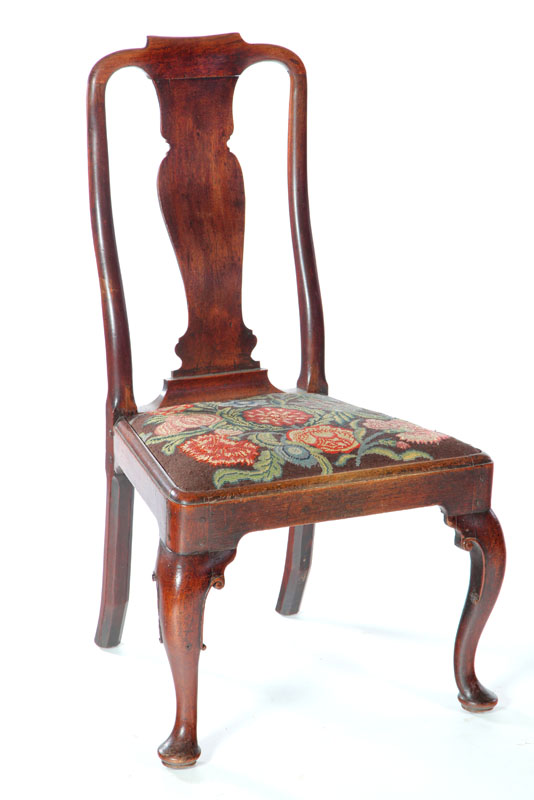 GEORGE II SIDE CHAIR.  English