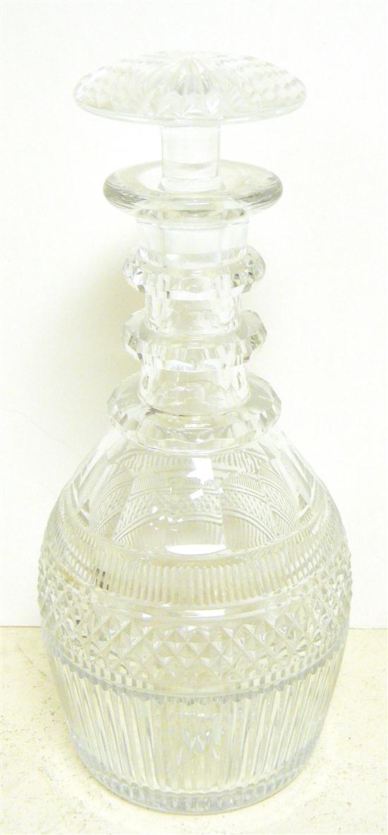 Baccarat cut glass decanter with 1151d7