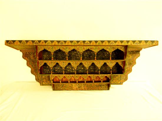 Moroccan/Nepal type wall shelf