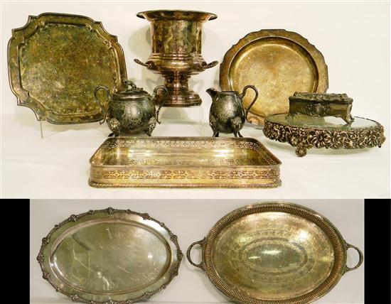 Silverplate including champagne 11528a