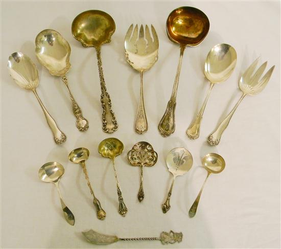 Sterling silver serving pieces