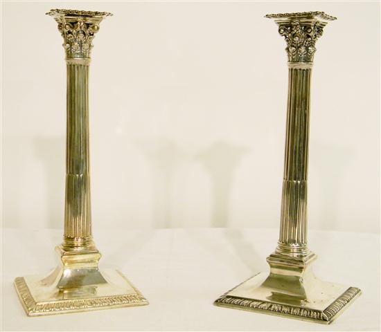 Pair of English columnar form 11 1152bf