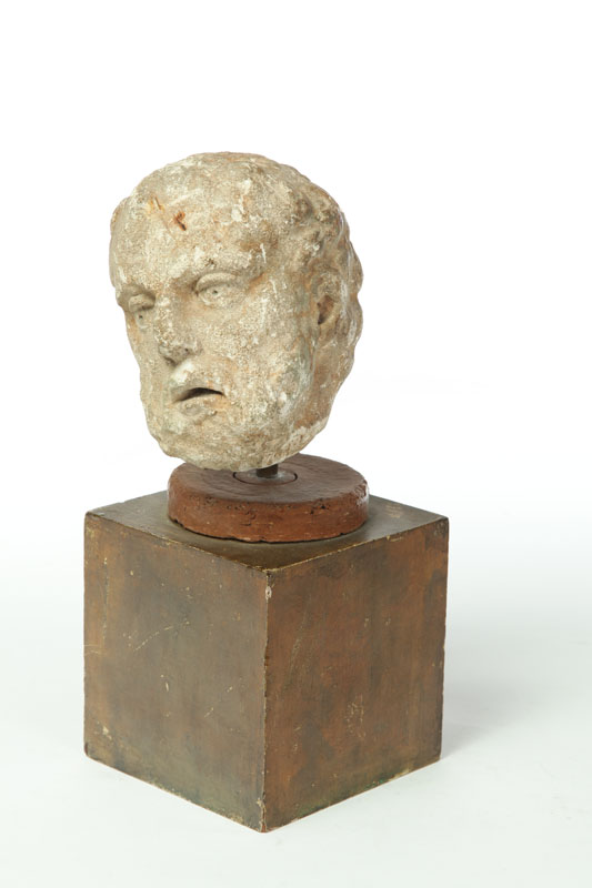 PORTRAIT BUST OF A MAN (EUROPEAN).