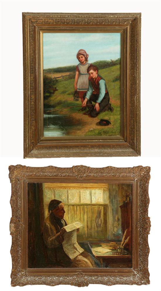 TWO PAINTINGS (EUROPEAN SCHOOL