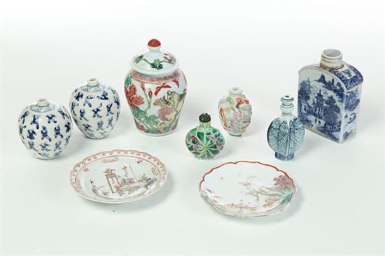 GROUP OF CERAMICS.  Asian  19th-20th