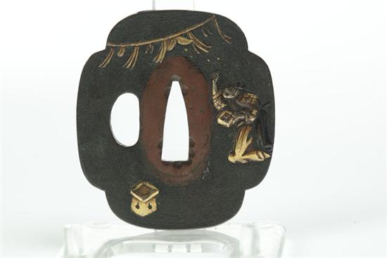 TSUBA.  Japan  18th-19th century  bronze.