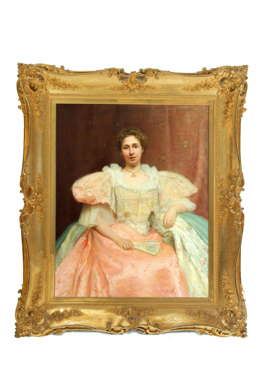 PORTRAIT OF WOMAN BY FREDERICK