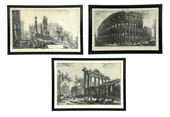 THREE ENGRAVINGS AFTER GIOVANNI