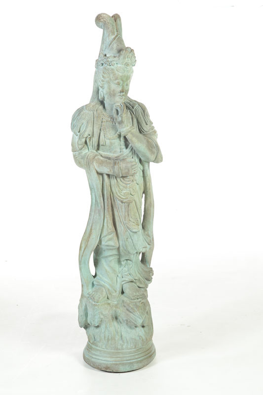 GARDEN STATUE.  Probably China