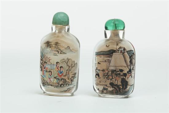 TWO SNUFF BOTTLES China early 115ec6