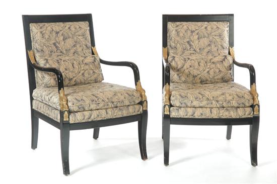 PAIR OF ETHAN ALLEN ARMCHAIRS  115eec