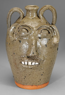 Burlon Craig stoneware face jug