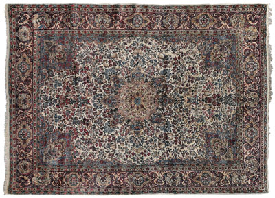 Kerman rug dense floral designs 1147de