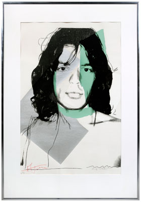 Andy Warhol screen print (New York,