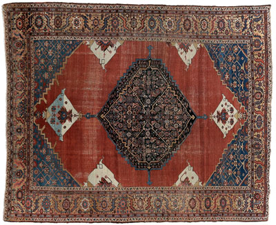 Bakshaish rug, large central medallion