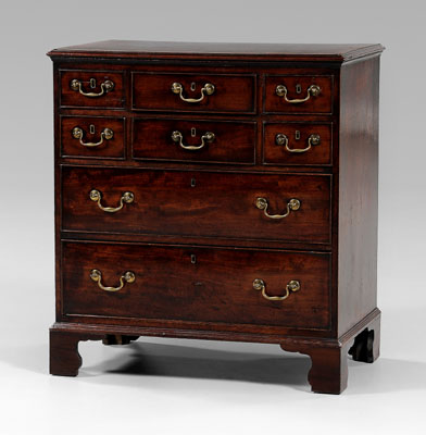 Chippendale mahogany bachelor's