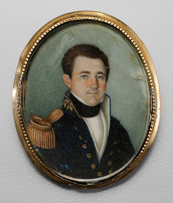 American miniature portrait, Lt. Spencer