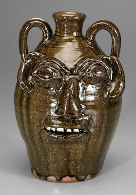 Burlon Craig stoneware face jug