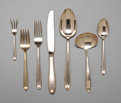Alvin Southern Charm sterling flatware,