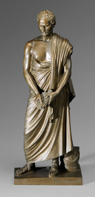 Classical bronze sculpture, the