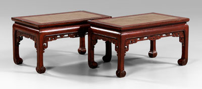 Pair Chinese low tables mortise and tenon 1148b7