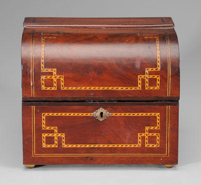 Inlaid spirits box case with string 1148c9