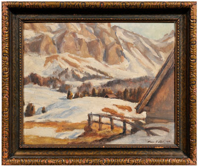 Hans Arnold Zeller painting Swiss  114908