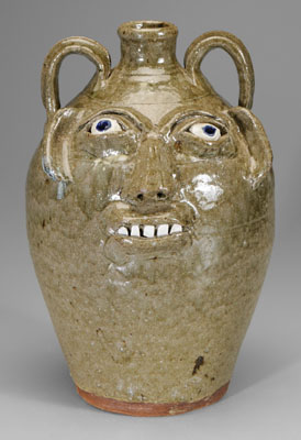 Large Burlon Craig stoneware face 11490b